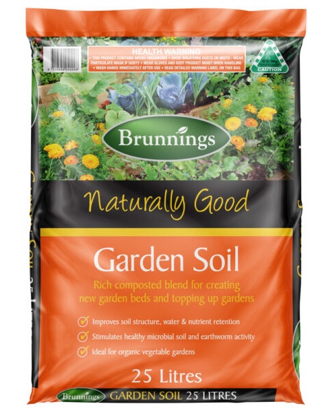 Brunnings garden soil